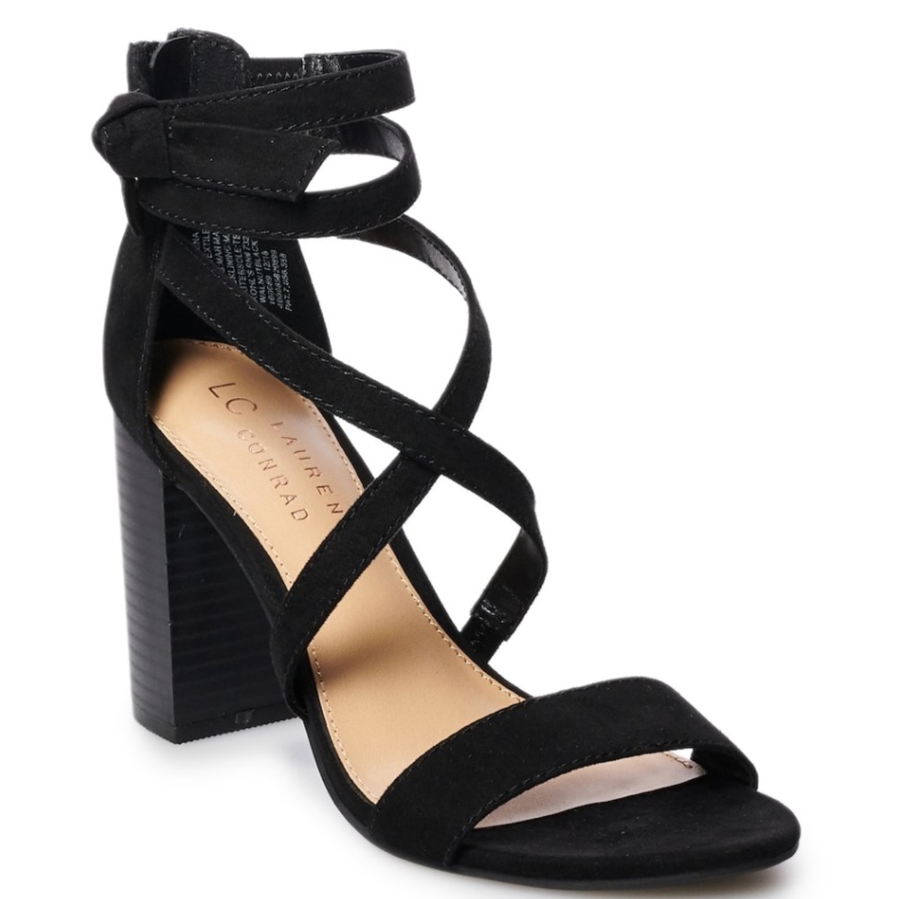 Lauren Conrad Walnut High Heels